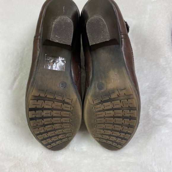 Patrizia by Spring Step‎ Brown Zip Heeled Ankle Bootie Size EU 39 US 8.5 - Picture 11 of 13